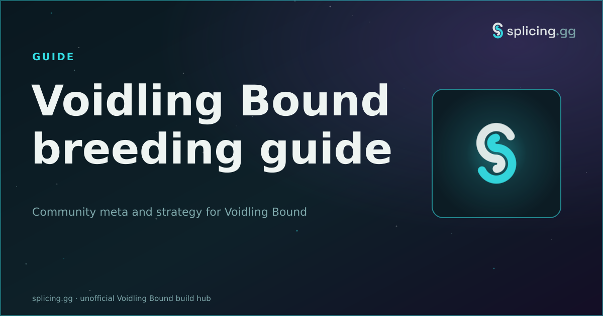 Voidling Bound breeding guide (natures, perfect stats & the meta ...